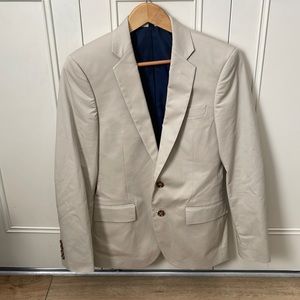 J Crew Slim Fit Tan Blazer